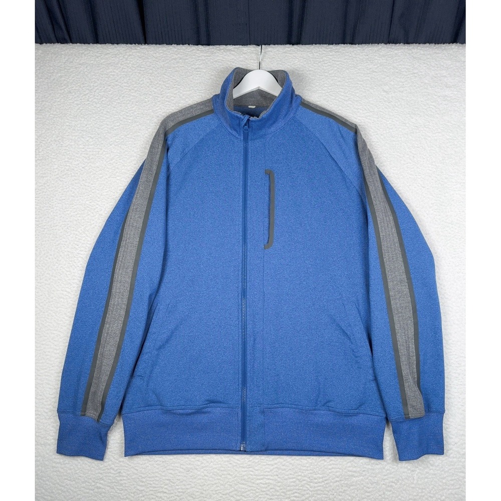 LULULEMON Kung Fu Jacket II Full Zip - Heather Blue - Men's XL